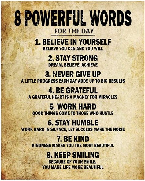 power words for success.